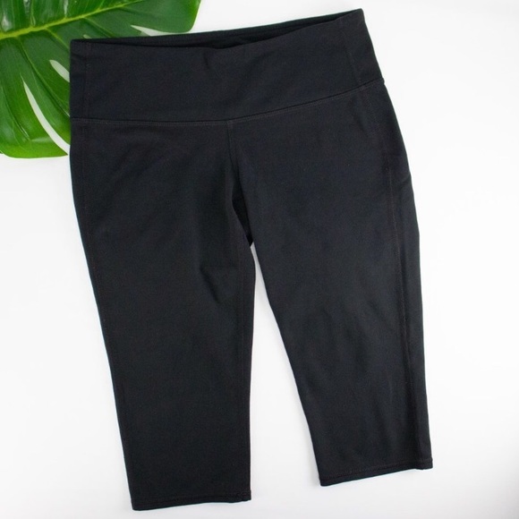 2 pair! Athleta Chaturanga tight large black - Picture 4 of 7